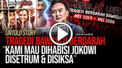 KORBAN BAWASLU BERDARAH: JOKOWI GILA DAN SANGAT BIADAB...!!!