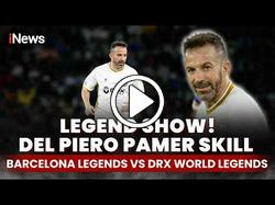 Del Piero Menari di Atas Lapangan Hijau! Barca Legends Vs DRX World Legends | Clash of Legends 2026